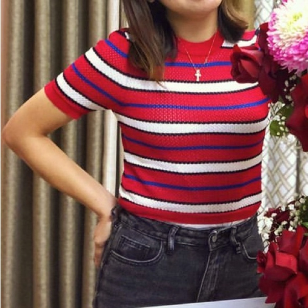 Forever 21. Good for teens. Material is stretchable.